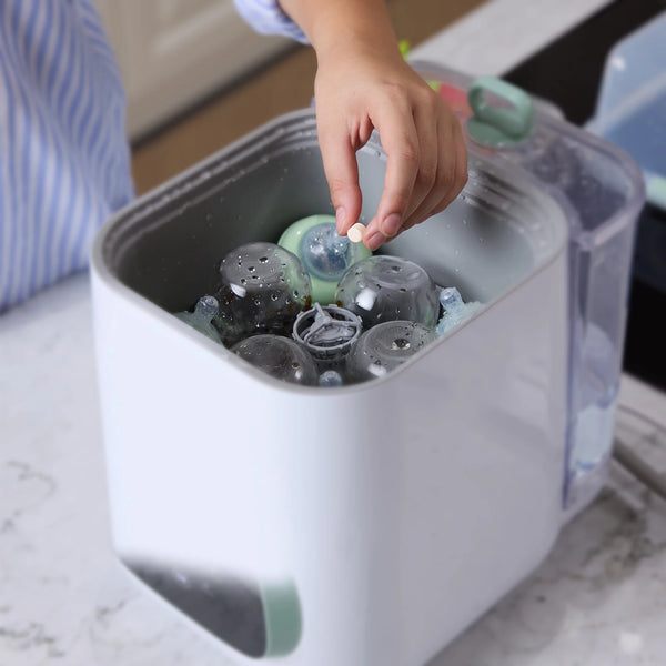 קוביות ניקוי רשמיות של Momcozy למכשיר שטיפת בקבוקים