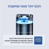מפזר ארומתרפי חכם עם אורות לד ועוצמת ערפל משתנה